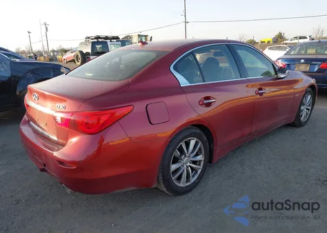 2014 Infiniti Q50 Premium из США, поврежденный, VIN JN1BV7AP1EM670092